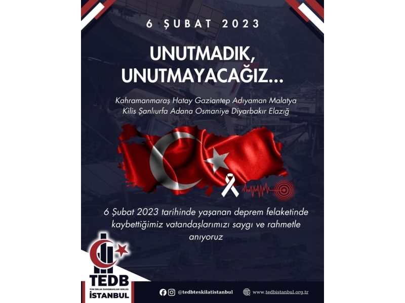 UNUTMADIK, UNUTMAYACAĞIZ