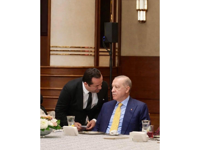 CUMHURBAŞKANLIĞI İFTAR PROGRAMINDA, GENEL BAŞKANIMIZ BİRLİĞİMİZİN ÇALIŞMALARI HAKKINDA BİLGİLENDİRME YAPTI