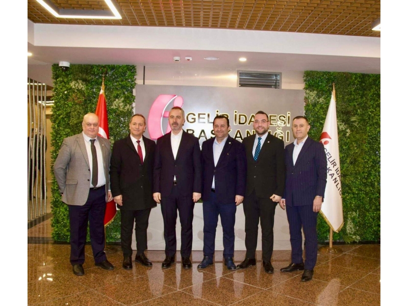 GİB BAŞKANI BEKİR BAYRAKDAR'I ZİYARETİMİZ